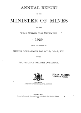 Annual Report 1929